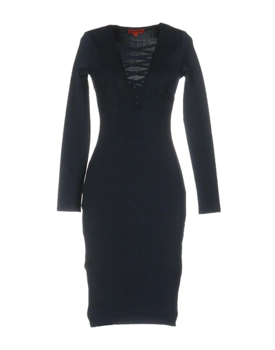 Wow Couture Knee-length Dress In Dark Blue
