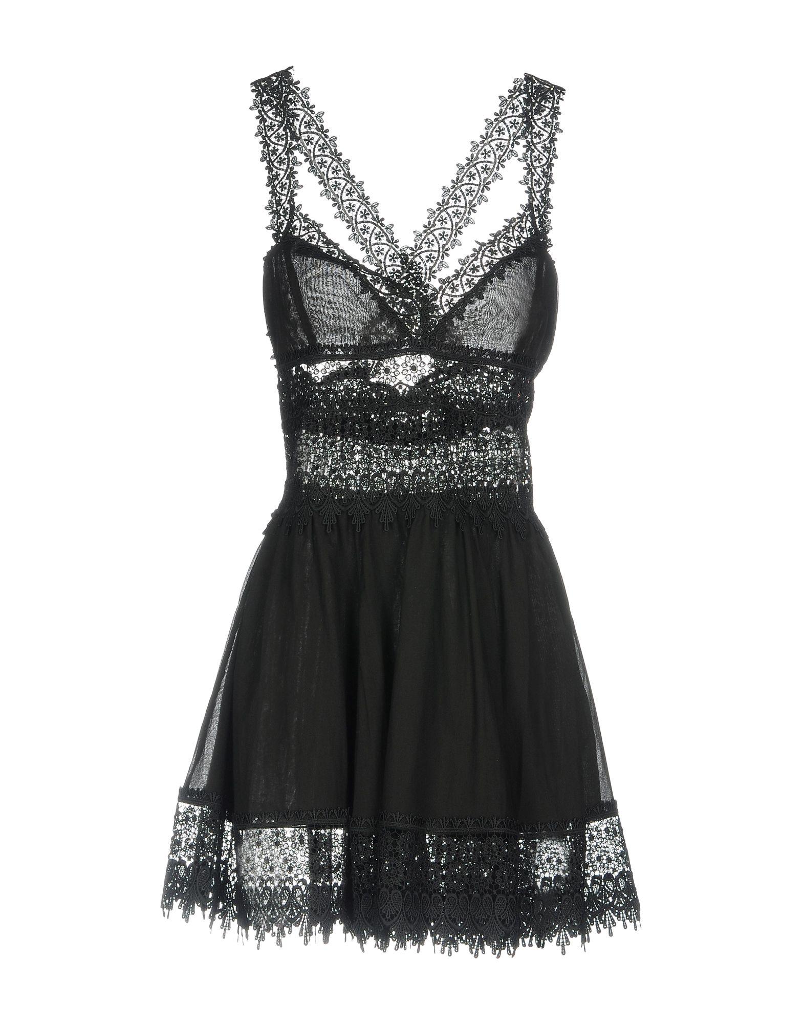 Charo Ruiz Short Dress In Black | ModeSens
