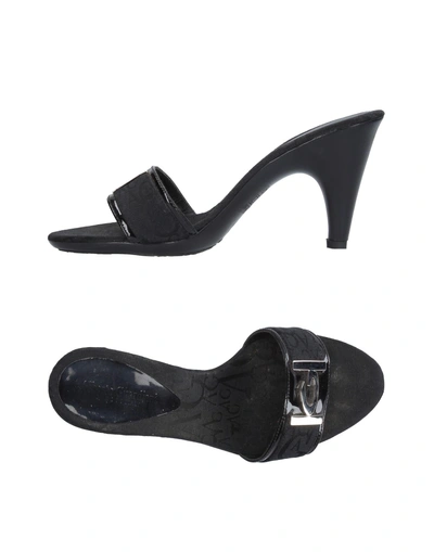 Alberto Guardiani Sandals In Black