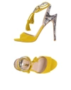 Guess Sandals In Yellow