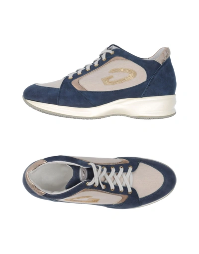 Alberto Guardiani Sneakers In Dark Blue