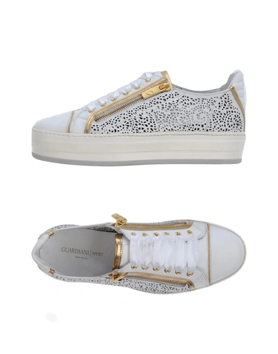 Alberto Guardiani Sneakers In White