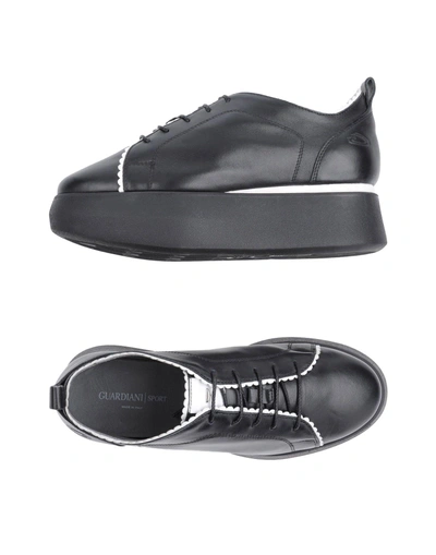 Alberto Guardiani Sneakers In Black