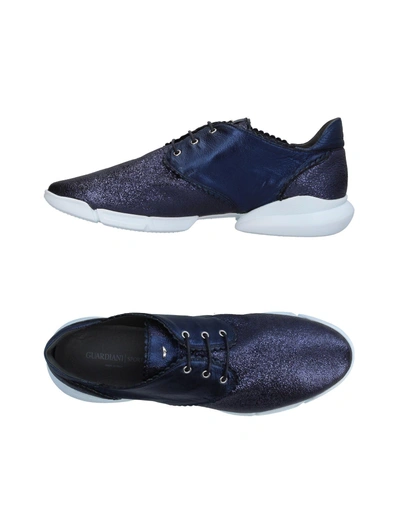 Alberto Guardiani Sneakers In Dark Blue