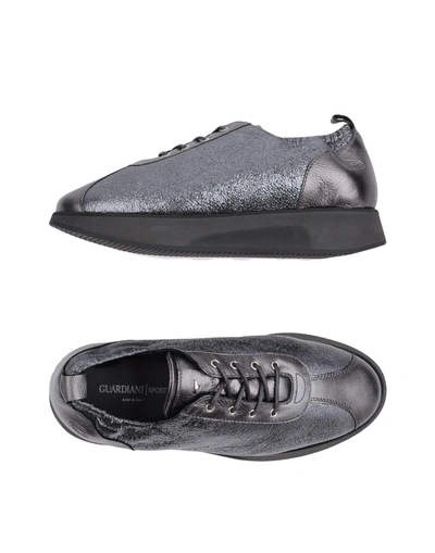 Alberto Guardiani Sneakers In Steel Grey