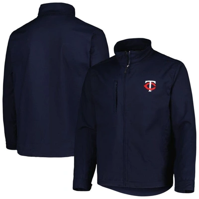 Dunbrooke Navy Minnesota Twins Journey Tri-blend Full-zip Jacket