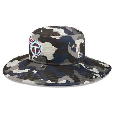 New Era Camo Tennessee Titans 2022 Nfl Training Camp Official Panama Bucket Hat