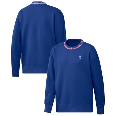 Adidas Originals Adidas Blue Juventus Lifestyle Pullover Sweatshirt