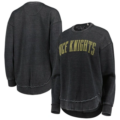 Pressbox Black Ucf Knights Vintage Wash Pullover Sweatshirt