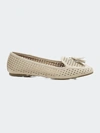 London Rag Feet Nest Perforated Microfiber Loafer In Brown