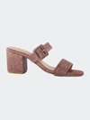 London Rag Doodle Block Heel Sandal In Gold
