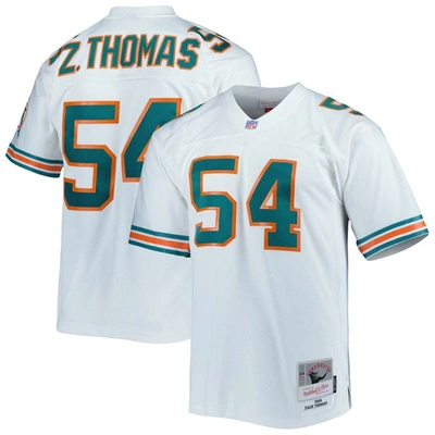 Mitchell & Ness Zach Thomas White Miami Dolphins Legacy Replica Jersey