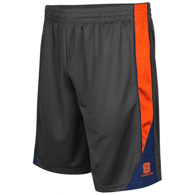 Colosseum Charcoal Syracuse Orange Turnover Shorts