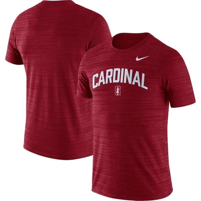 Nike Cardinal Stanford Cardinal Game Day Sideline Velocity Performance T-shirt