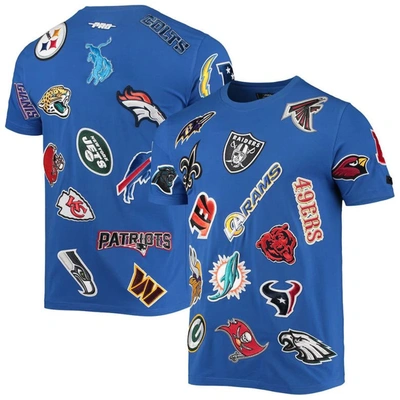 Pro Standard Royal Nfl League Wordmark T-shirt