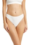 Skims Soft Smoothing Thong In Marble