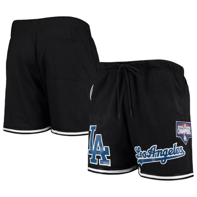 Pro Standard Black Los Angeles Dodgers 2020 World Series Mesh Shorts
