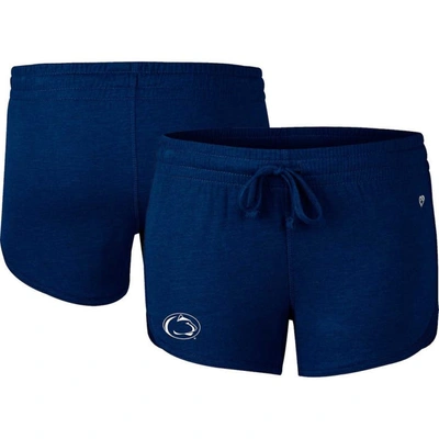 Colosseum Heather Navy Penn State Nittany Lions Simone Core Shorts