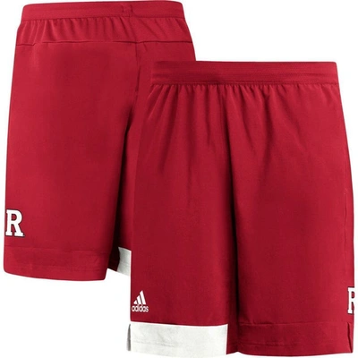 Adidas Originals Adidas Scarlet Rutgers Scarlet Knights Aeroready Training Shorts