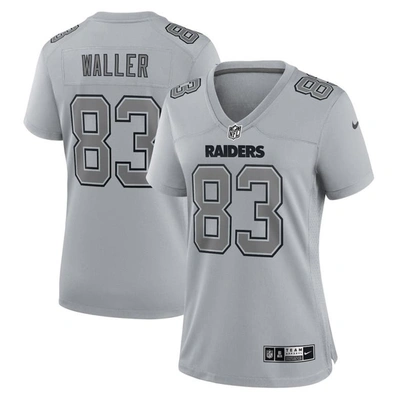 Nike Darren Waller Gray Las Vegas Raiders Atmosphere Fashion Game Jersey