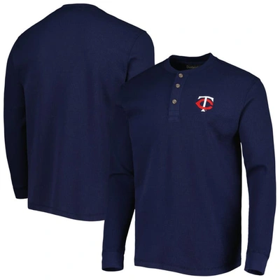 Dunbrooke Minnesota Twins Navy Maverick Long Sleeve T-shirt