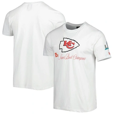 New Era White Kansas City Chiefs Historic Champs T-shirt