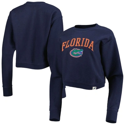 League Collegiate Wear Navy Florida Gators Classic Campus Corded Timber Sweatshirt