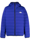 The North Face Rmst Down-padded Hooded Jacket In Bluette