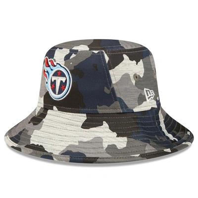 New Era Camo Tennessee Titans 2022 Nfl Training Camp Official Bucket Hat
