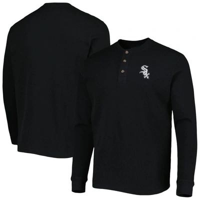 Dunbrooke Chicago White Sox Black Maverick Long Sleeve T-shirt