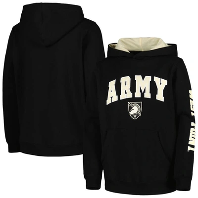 Colosseum Kids' Youth  Black Army Black Knights 2-hit Team Pullover Hoodie