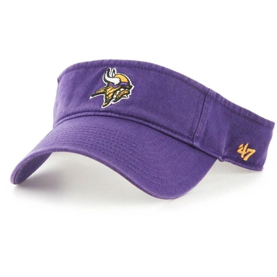 47 ' Purple Minnesota Vikings Clean Up Visor