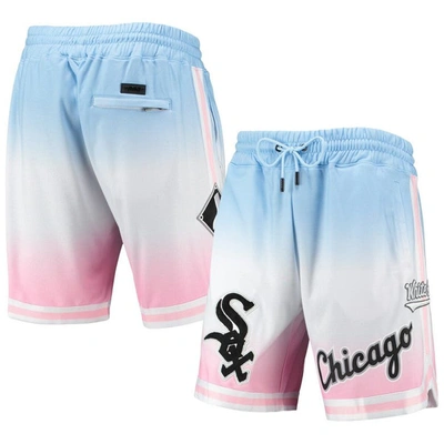 Pro Standard Men's  Blue, Pink Chicago White Sox Team Logo Pro Ombre Shorts In Blue,pink