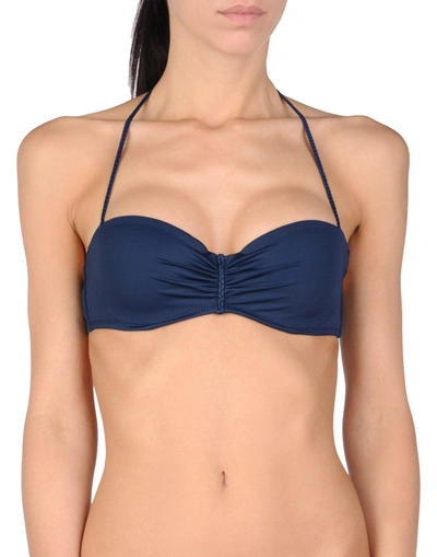 Heidi Klum Swim Bikini In Dark Blue