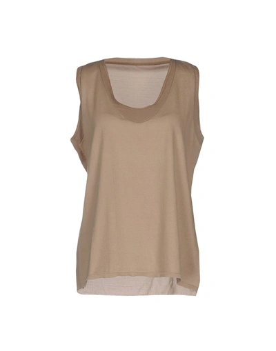 Anneclaire Top In Dove Grey