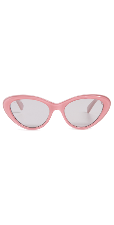 Gucci Cat-eye Sunglasses In Pink