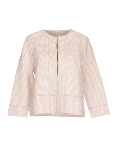 Anneclaire Blazers In Light Pink
