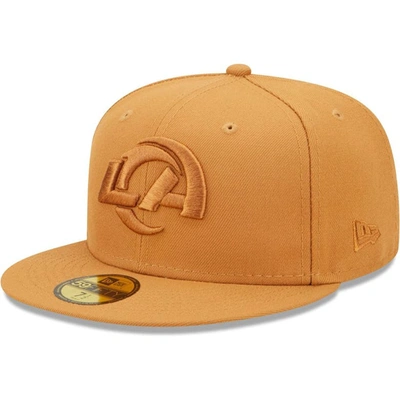 New Era Brown Los Angeles Rams Team Color Pack 59fifty Fitted Hat