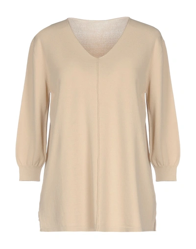 Anneclaire Sweater In Beige