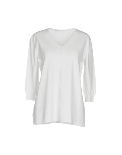 Anneclaire 套衫 In White