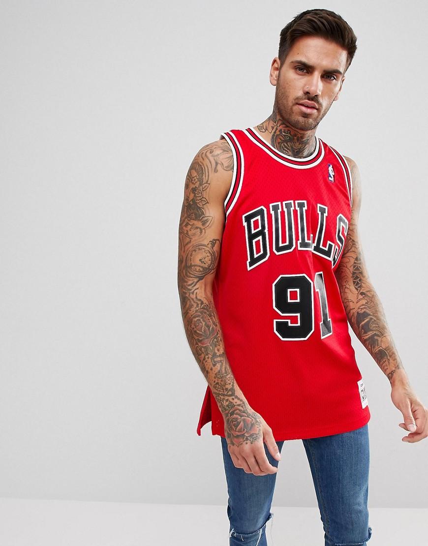 mitchell and ness dennis rodman