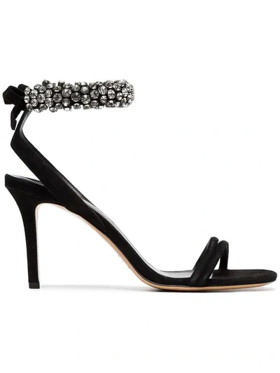 Isabel Marant Black Alrin Sandals In Black