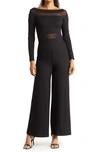 Love By Design Coleen Off The Shoulder Jumpsuit In Black