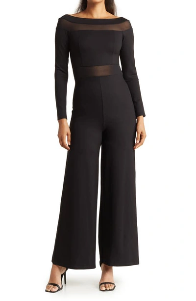 Love By Design Coleen Off The Shoulder Jumpsuit In Black