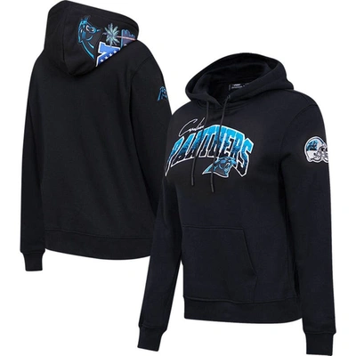 Pro Standard Black Carolina Panthers Local Patch Pullover Hoodie