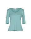 Armani Collezioni T-shirts In Light Green