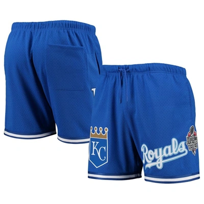Pro Standard Royal Kansas City Royals 2015 World Series Mesh Shorts