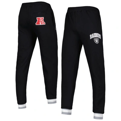 Starter Black Las Vegas Raiders Blitz Fleece Jogger Pants