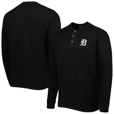 Dunbrooke Detroit Tigers Black Maverick Long Sleeve T-shirt