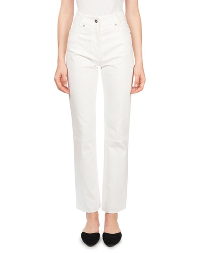 Magda Butrym Rockville High-waist Straight-leg Jeans